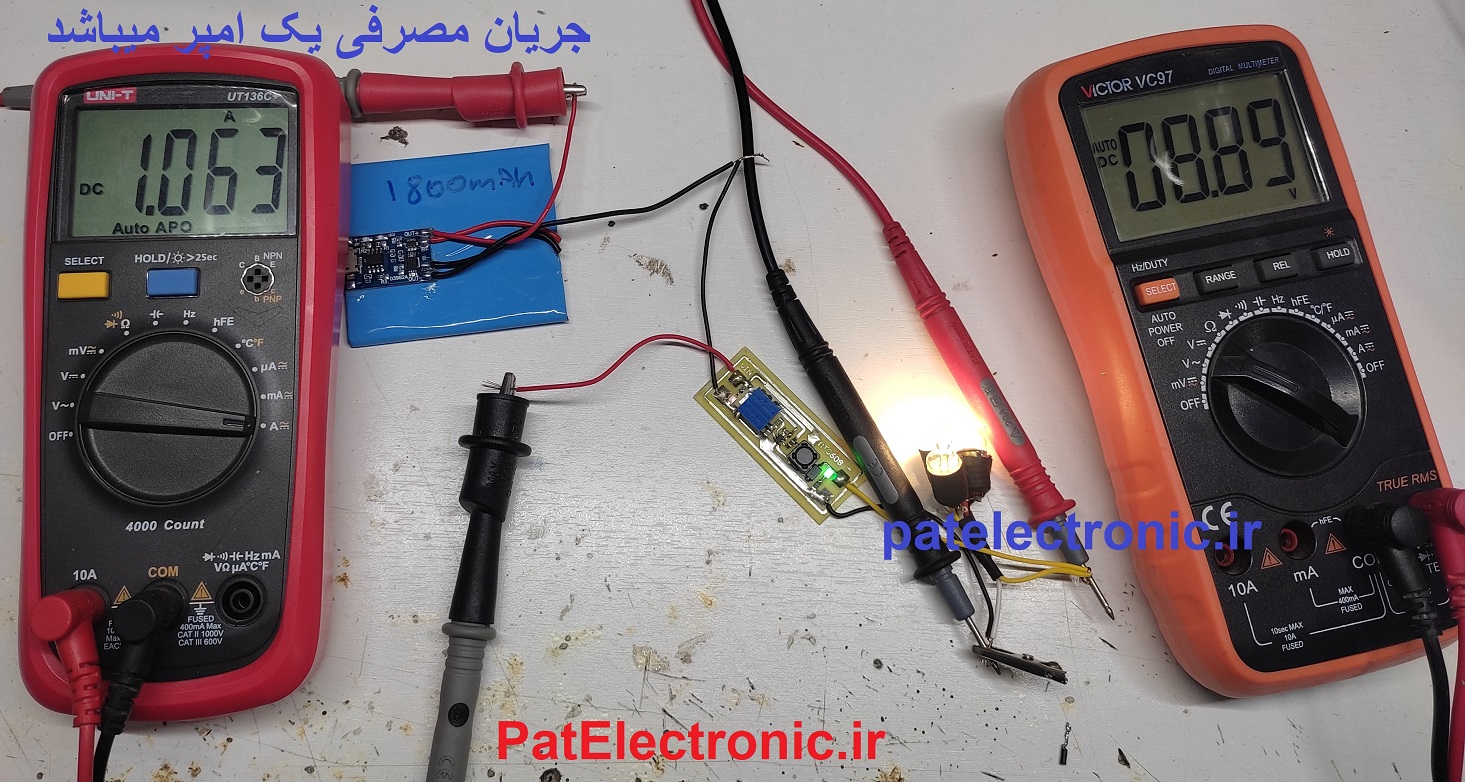 پروژه مبدل DC-DCبا ایسی MT3608 9 AP2