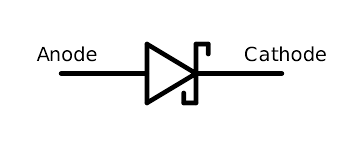پروژه مبدل DC-DCبا ایسی MT3608 7 diode schottky symbol