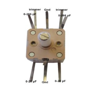 خازن متغیر variable capacitor 6 خازن متغیر واریابل 1