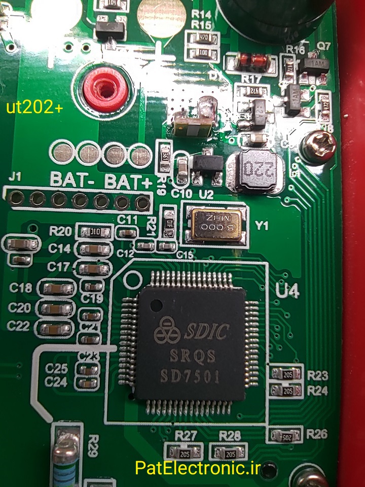 کلمپ آمپرمتر یونیتی مدل +UNI-T UT-202 5 UNI T UT 202 low 1