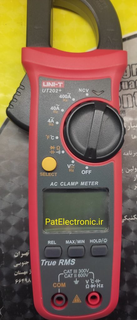 کلمپ آمپرمتر یونیتی مدل +UNI-T UT-202 3 UNI T UT 202 low 5 1