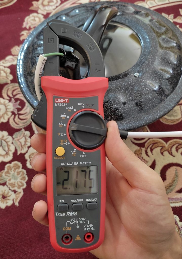 کلمپ آمپرمتر یونیتی مدل +UNI-T UT-202 6 UNI T UT 202 low7