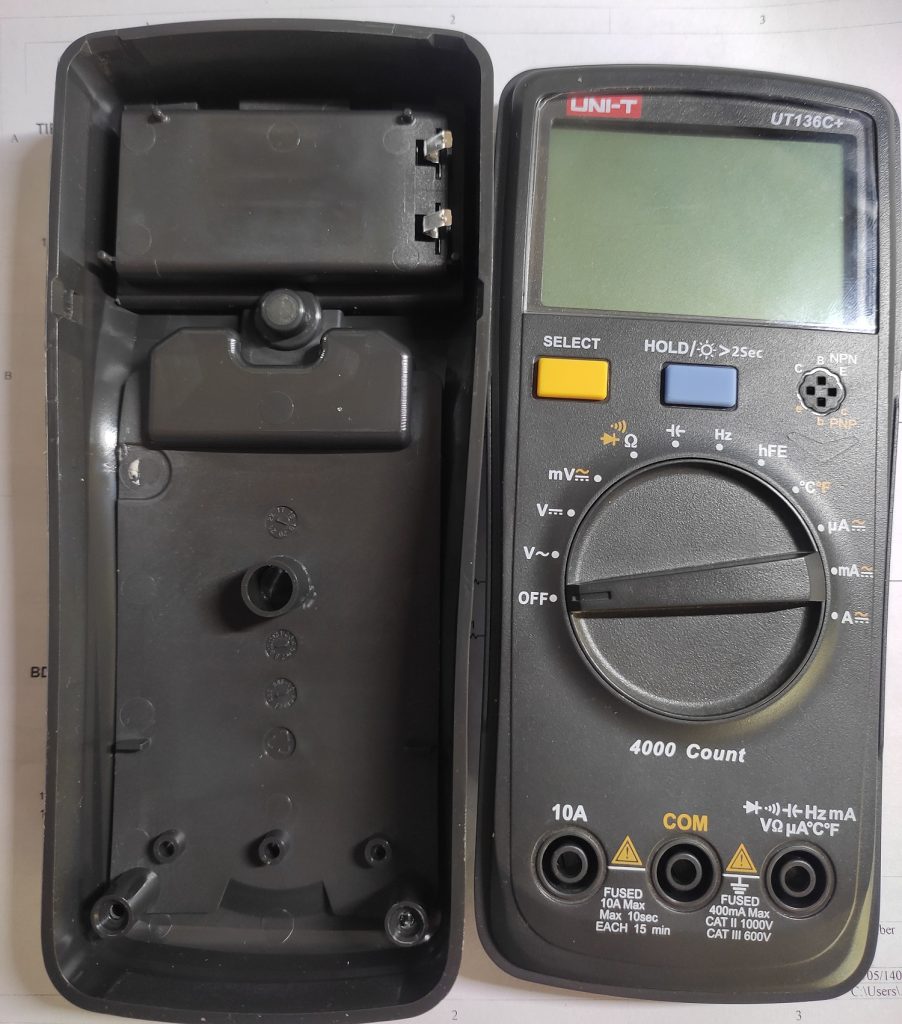 مولتی متر یونیتی +UT136C 4 UT136B 3 low