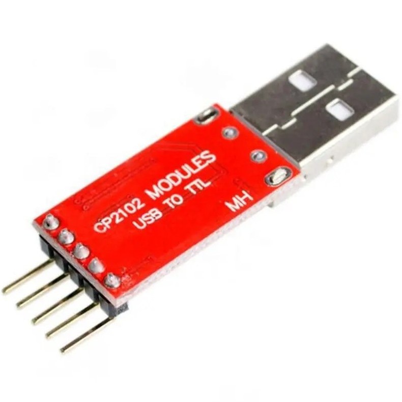 ماژول مبدل USB به TTL با تراشه CP2102 2 ماژول مبدل usb به ttl با تراشه cp2102 1 1