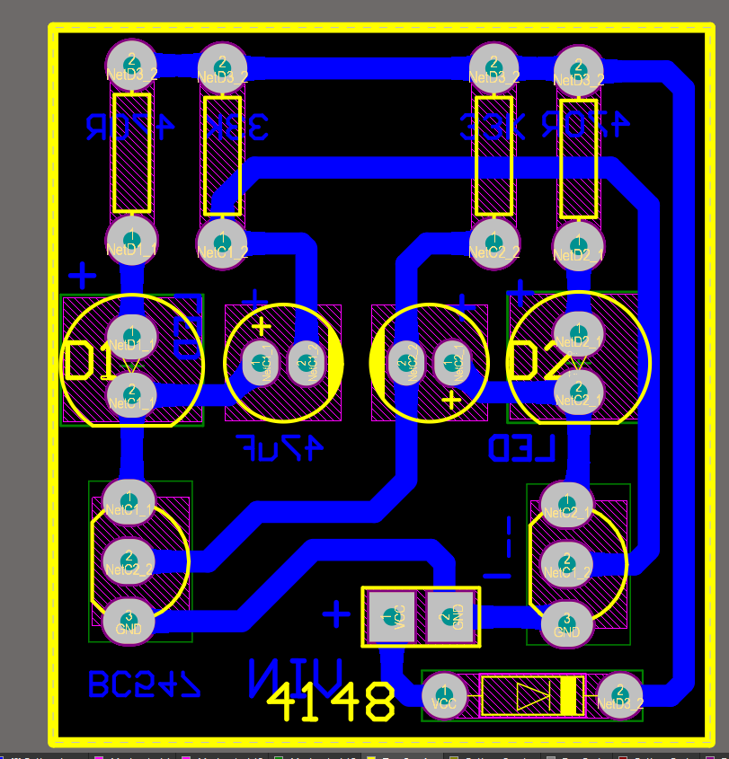 flip flop two transistor