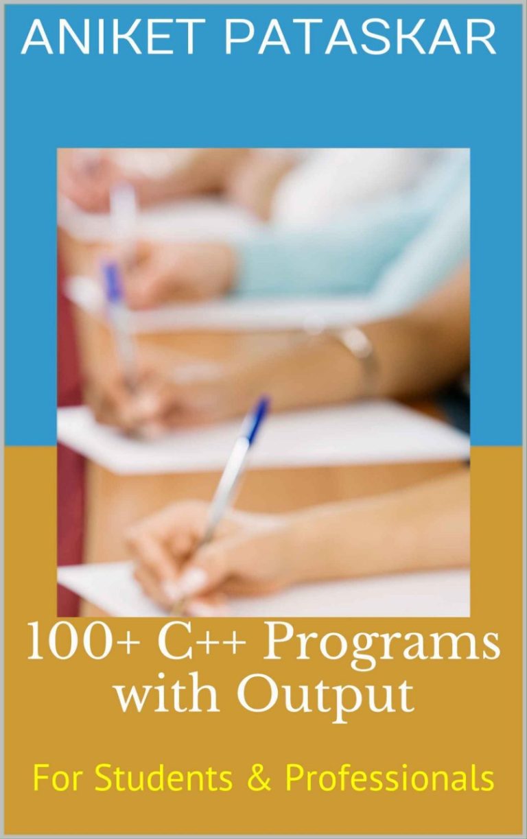100_Cplusplus_Programs_with_Output