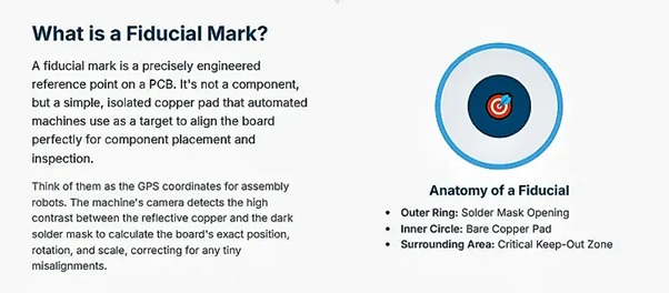 PCB Fiducial Marking Positioning Core GPS in SMT Assembly
